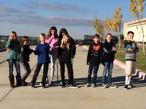 Middle School Actors On Campus