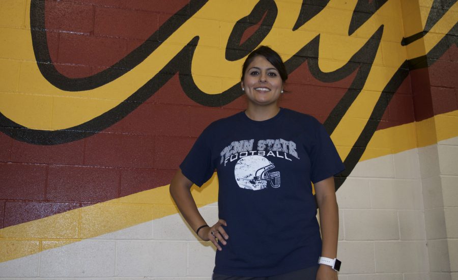 Our+new+PE+teacher+Ms.+Ybarra+is+excited+to+teach+PE+here+at+Day+Creek.