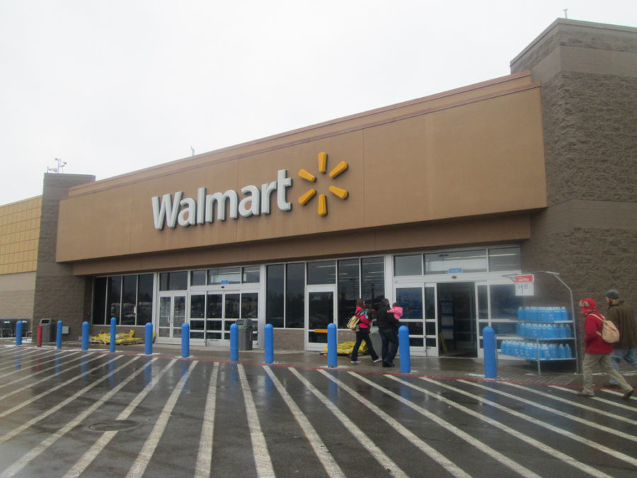 The shooting took place at a Walmart similar to the one shown.