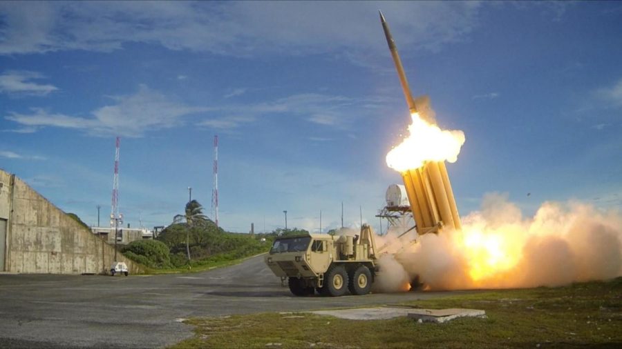 As+tensions+rise+between+North+Korea+and+the+USA%2C+the+US+is+testing+a+missile+defense+system+known+as+THAAD.