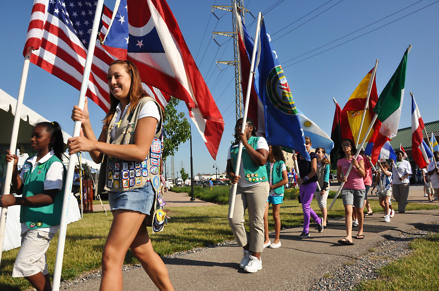 A lawsuit was filed by Girl Scouts over trademark issues against Boy Scouts.