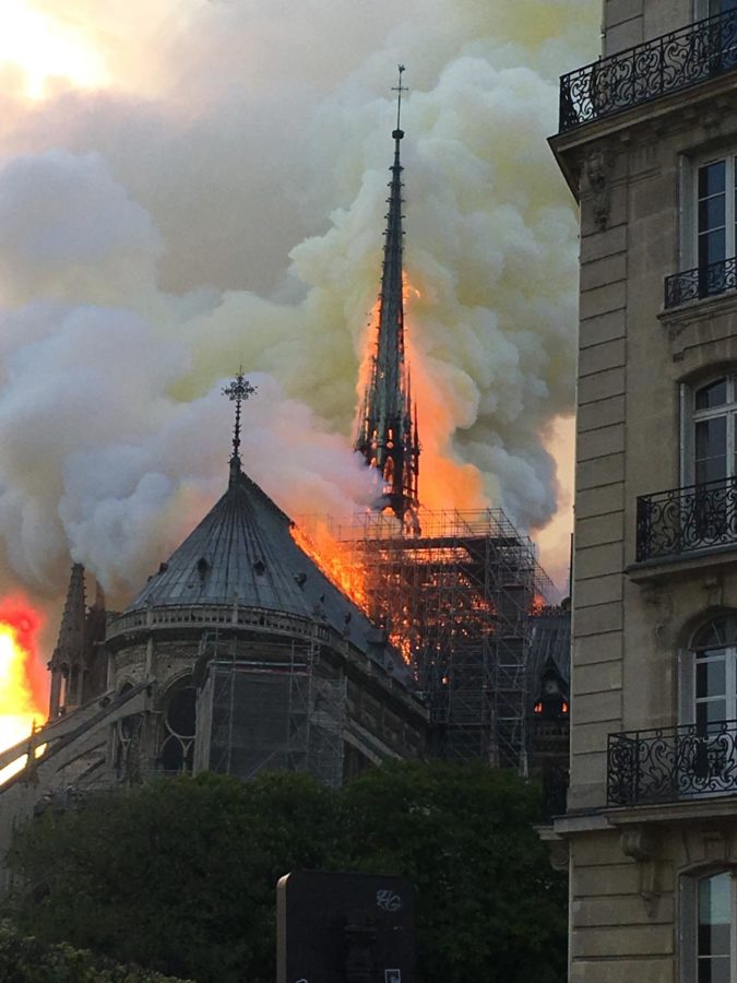 One+of+the+most+famous+sites+in+Europe%2C+the+Notre+Dame%2C+caught+on+fire+on+April+15th.+