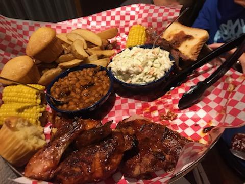 Famous Daves Barbeque has several need-to-order options on its menu.