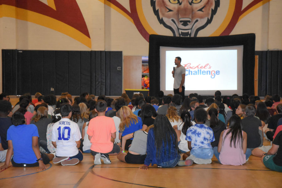  The Rachel's Challenge Assembly gave students here at DCIS a goal of being kind and looking for the best in others.