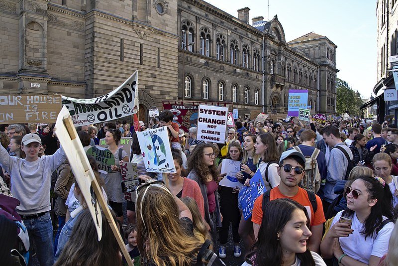 One of the most largest climate rally yet.