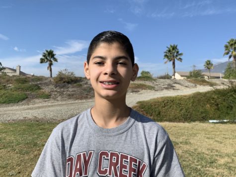 Students of Day Creek: Issiah M.