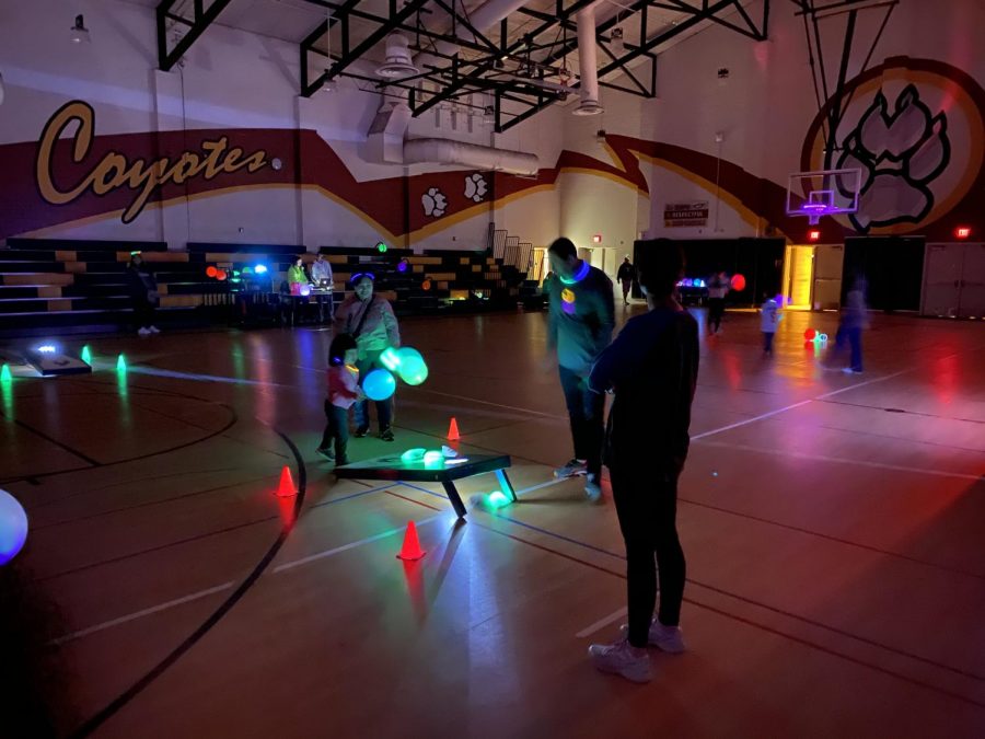 The 2020 Family Fitness Night was a blast, with a glow theme.