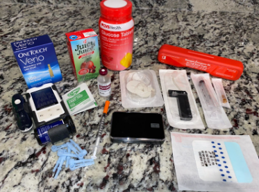 Kennedy uses these items to keep her health in check.