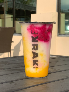 Krak Boba has a large quantity of unique drinks for customers to enjoy.