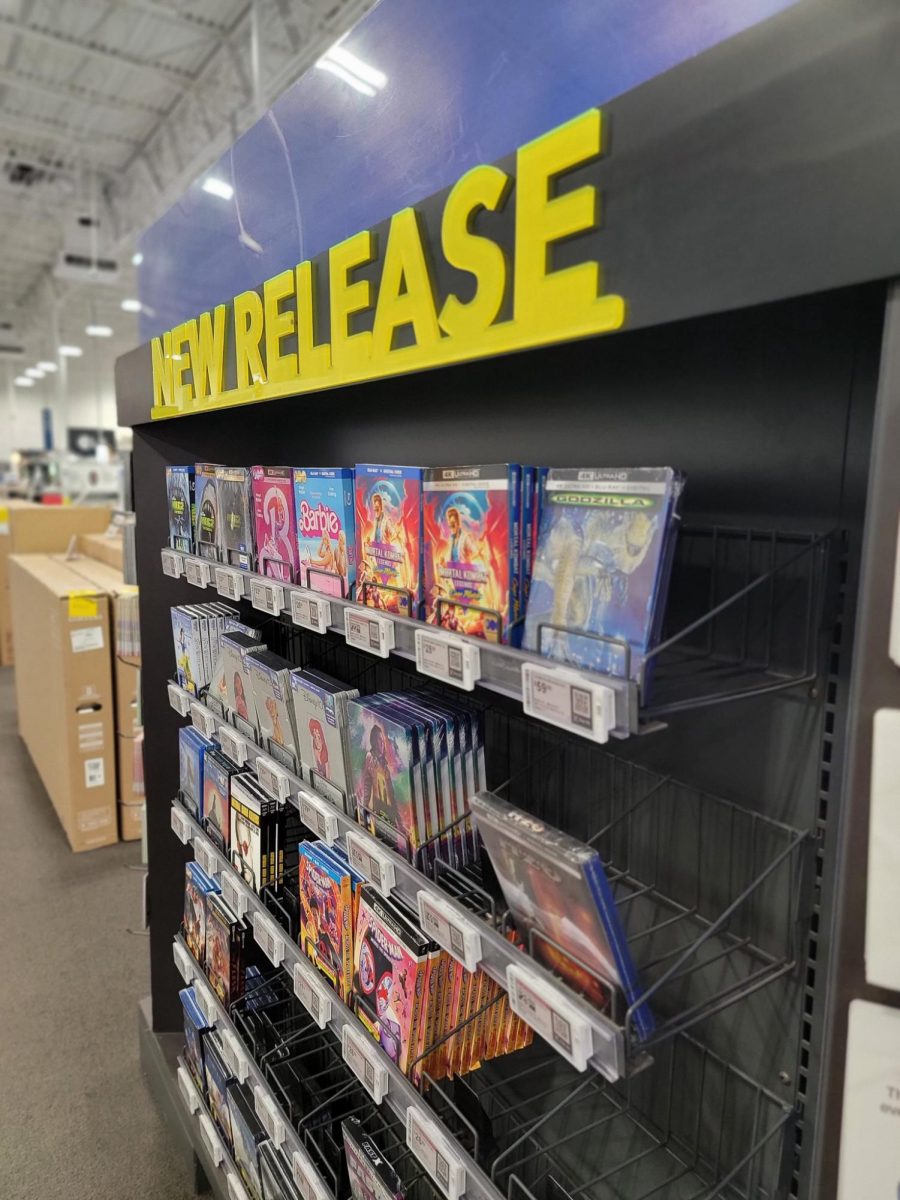 Big retailers, such as Best Buy are stopping the sales of DVDs as the demand for it has lowered.