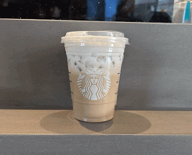 The new Apple Crisp Non-Dairy Cream Chai at Starbucks.