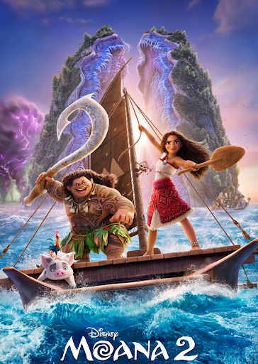 Moana 2 movie poster.