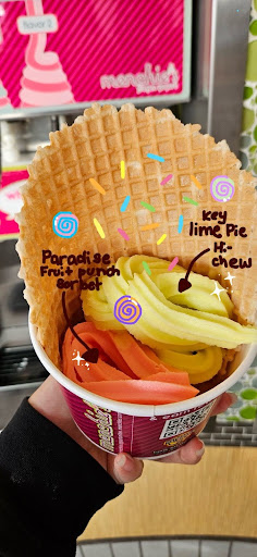 Visual of Menchie’s new flavors.