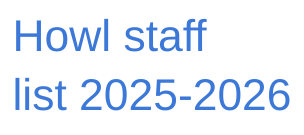 Howl journalism staff list