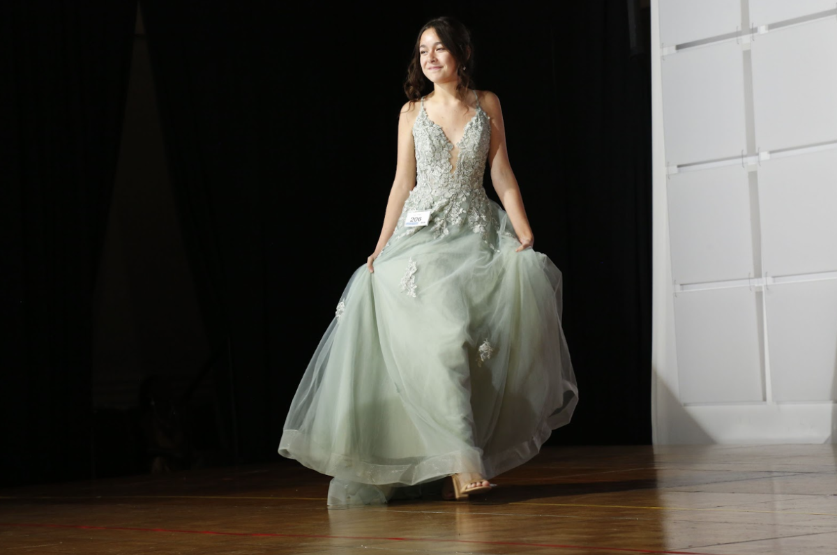 This was me during my Formal Wear Competition. 