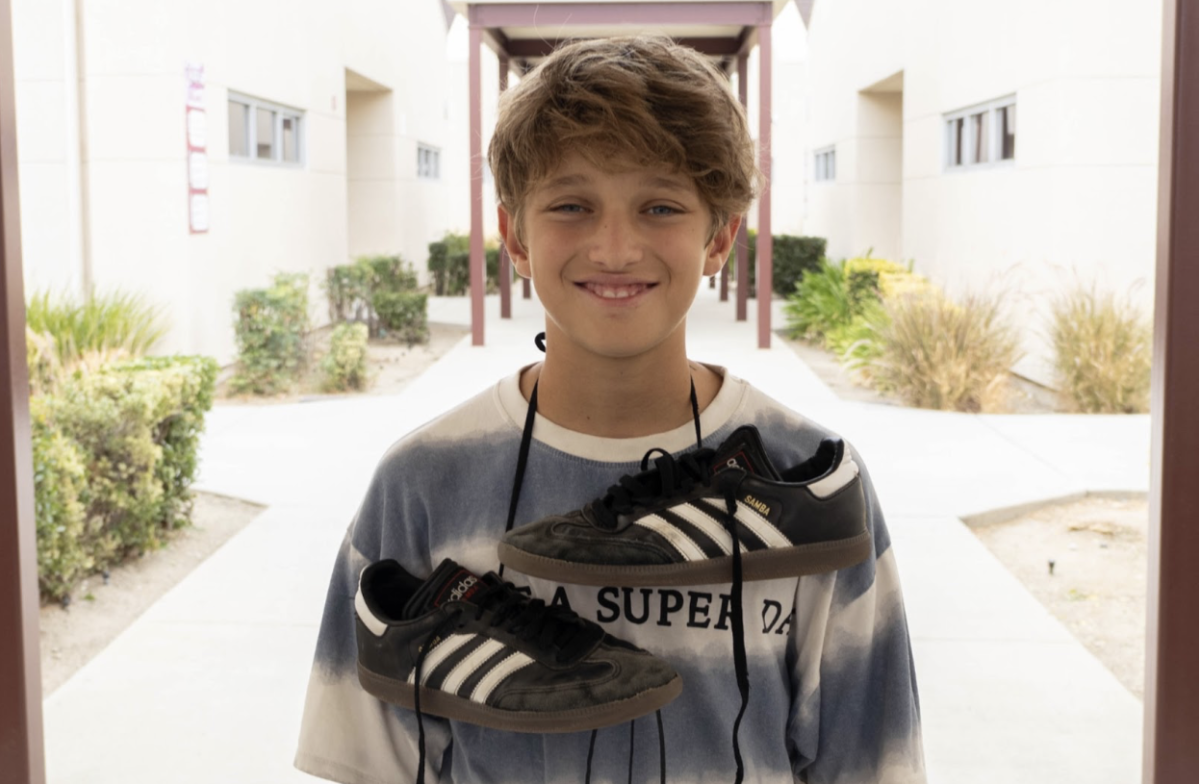 George P. recently filmed an Adidas commercial in Irvine, CA.