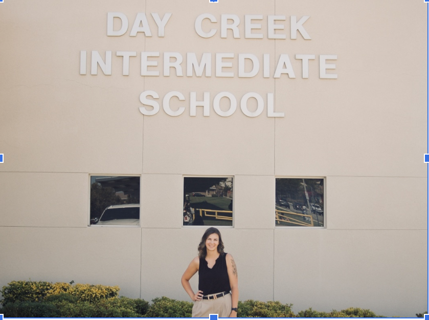 Mrs. Vander Laan returns to Day Creek for her first full year on campus.