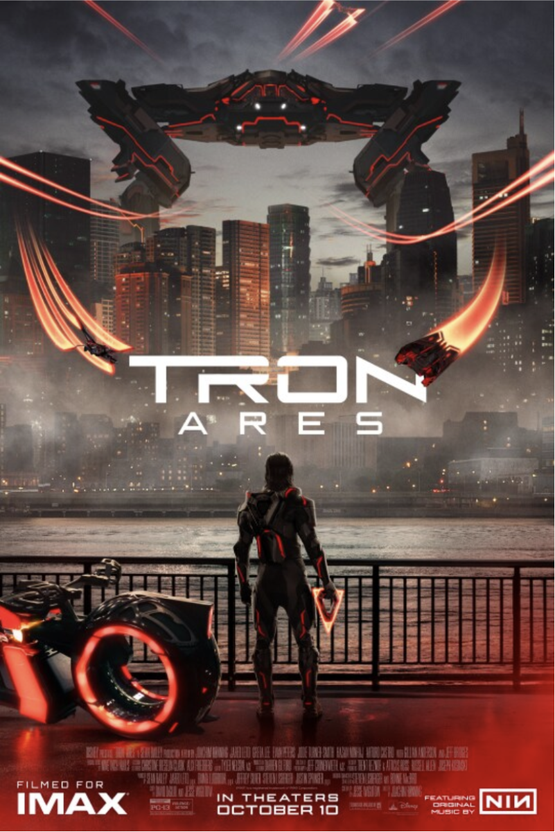 Disney’s Tron: Ares, starring Jared Leto and Greta Lee. Photo courtesy of Disney.