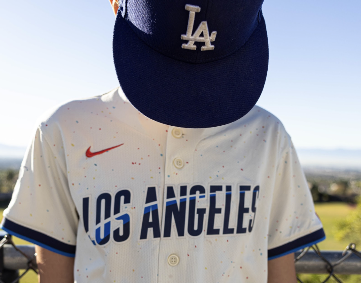 Dodgers fans show their spirit in hopes they win the World Series.
