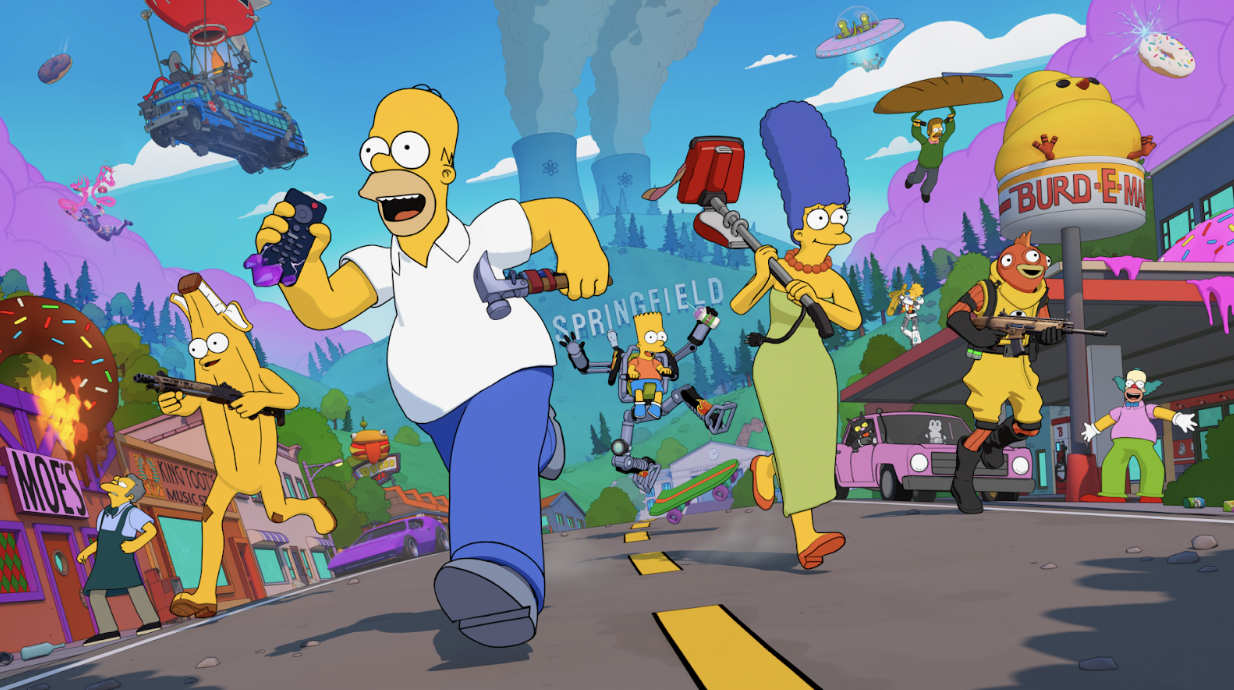 Fortnite Launches The Simpsons Season to Maintain Its Popularity.

Photo credit: Epic Games